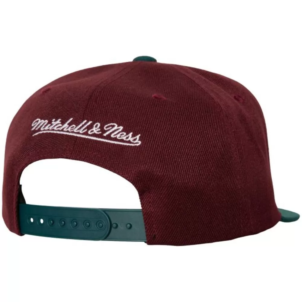 Headwear Mitchell & Ness -2 Tone Side Patch Snapback Anaheim Ducks