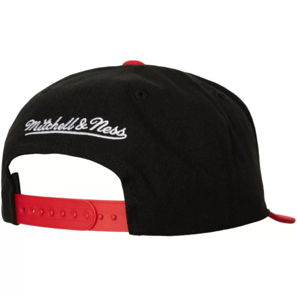 Headwear Mitchell & Ness -2 Tone Side Patch Snapback Chicago Blackhawks