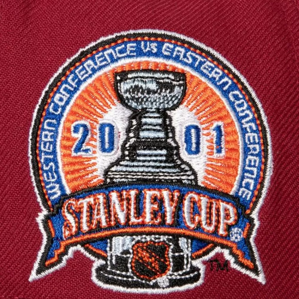 Headwear Mitchell & Ness -2 Tone Side Patch Snapback Colorado Avalanche
