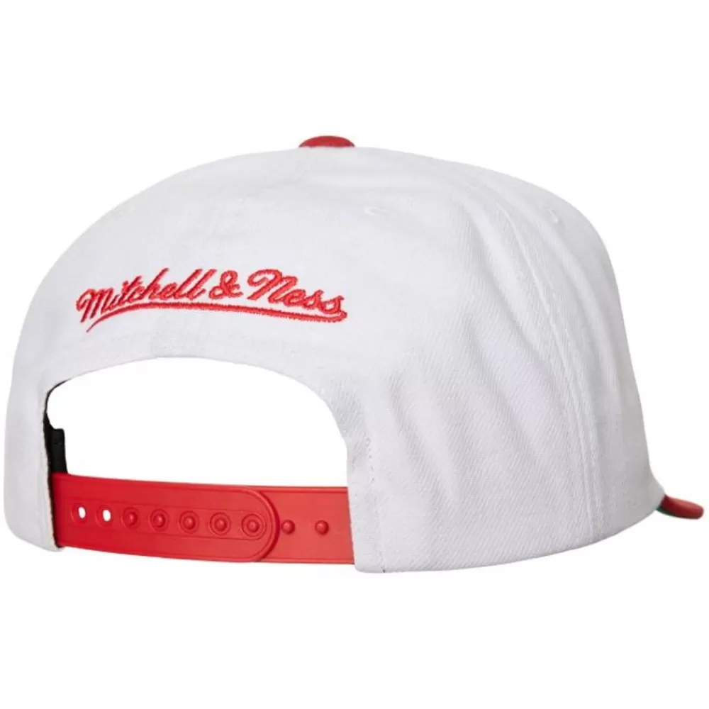 Headwear Mitchell & Ness -2 Tone Side Patch Snapback Detroit Red Wings