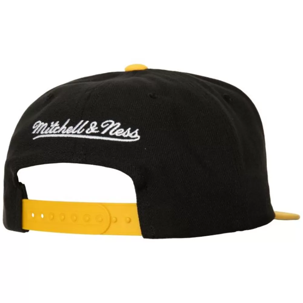 Headwear Mitchell & Ness -2 Tone Side Patch Snapback Pittsburgh Penguins
