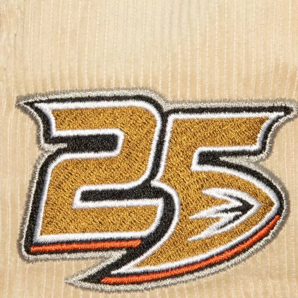 Headwear Mitchell & Ness -2 Tone Team Cord Fitted Anaheim Ducks