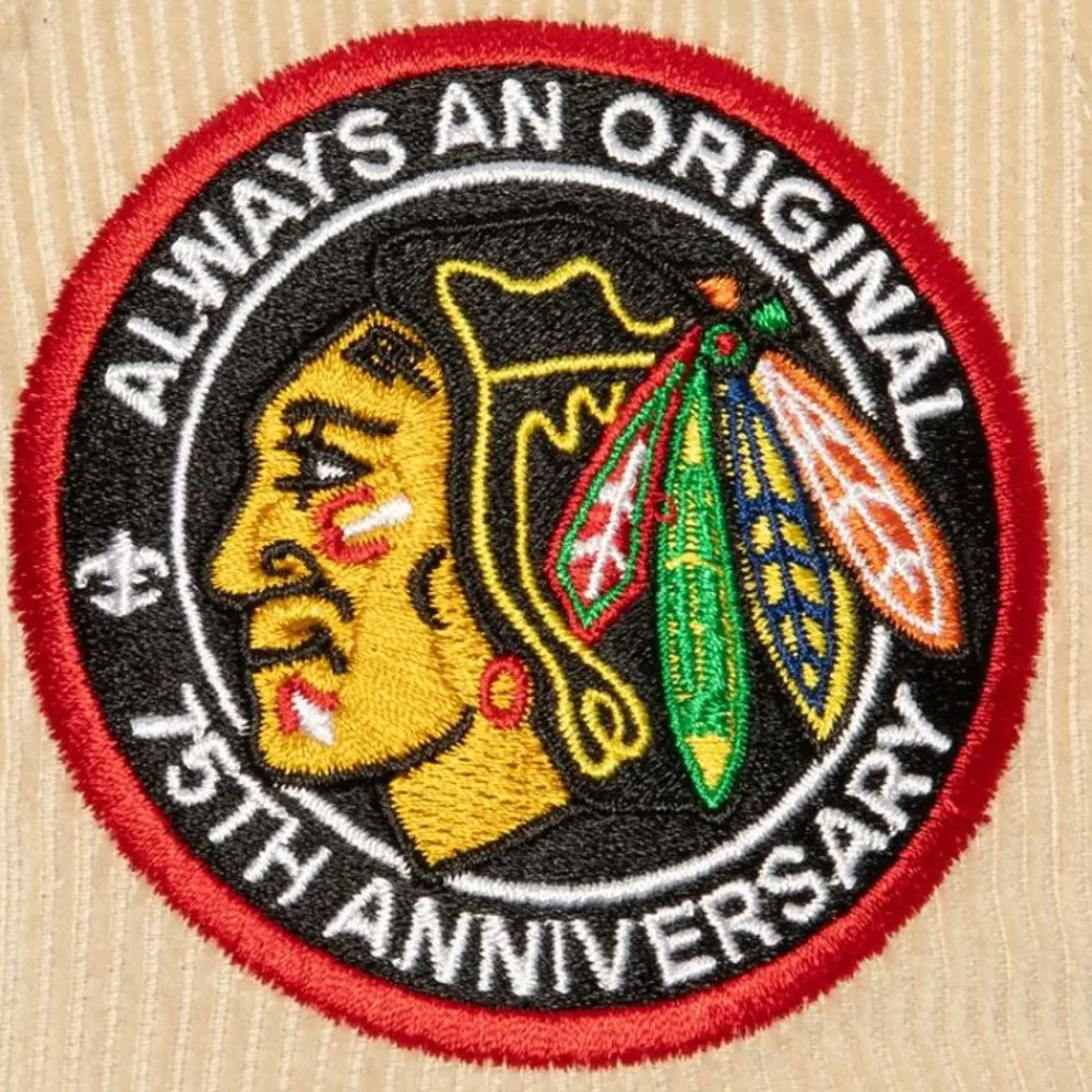 Headwear Mitchell & Ness -2 Tone Team Cord Fitted Chicago Blackhawks