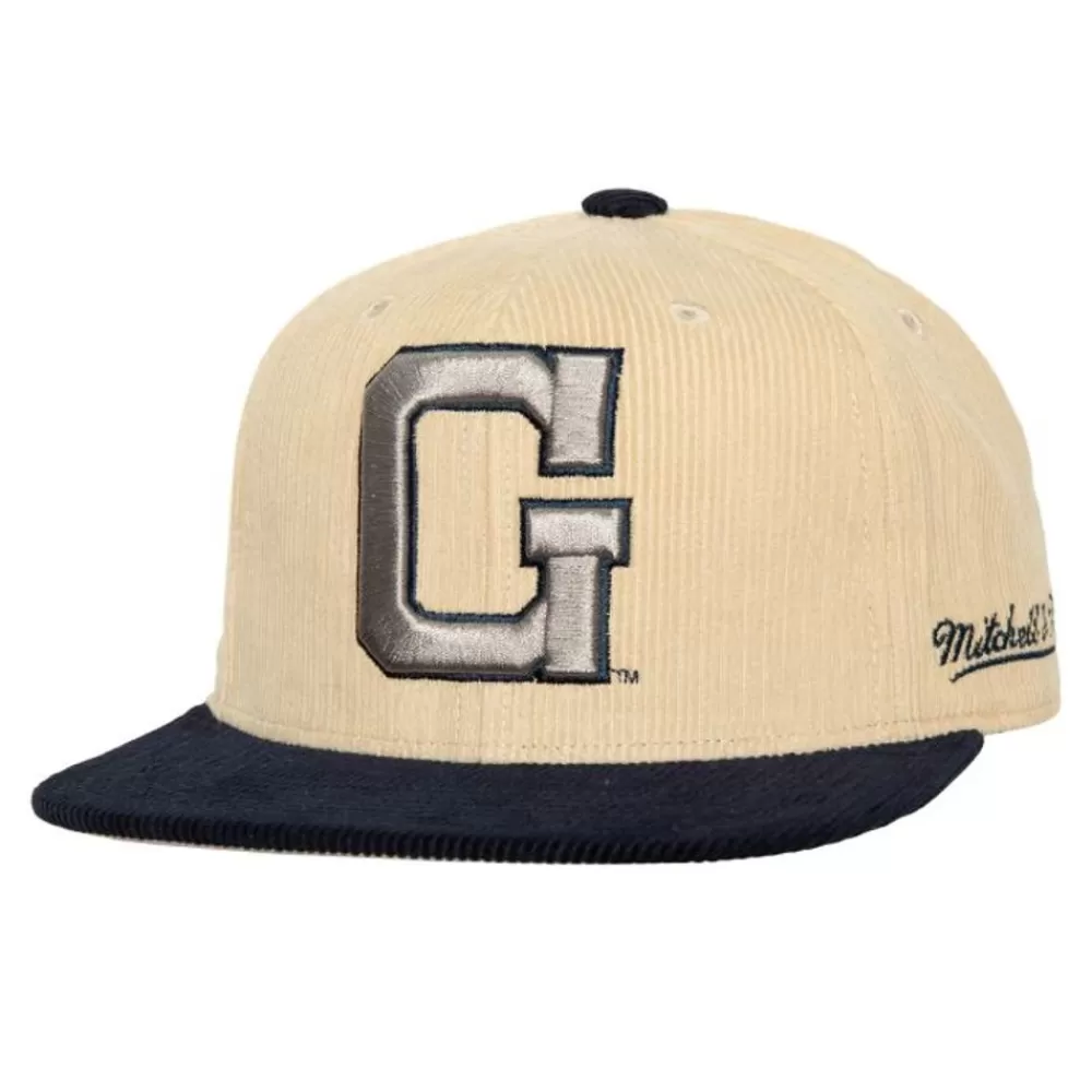 Headwear Mitchell & Ness -2 Tone Team Cord Fitted Georgetown University