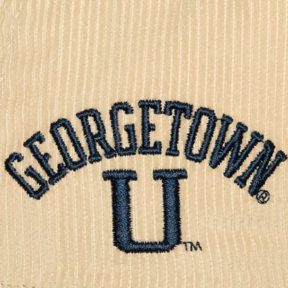 Headwear Mitchell & Ness -2 Tone Team Cord Fitted Georgetown University