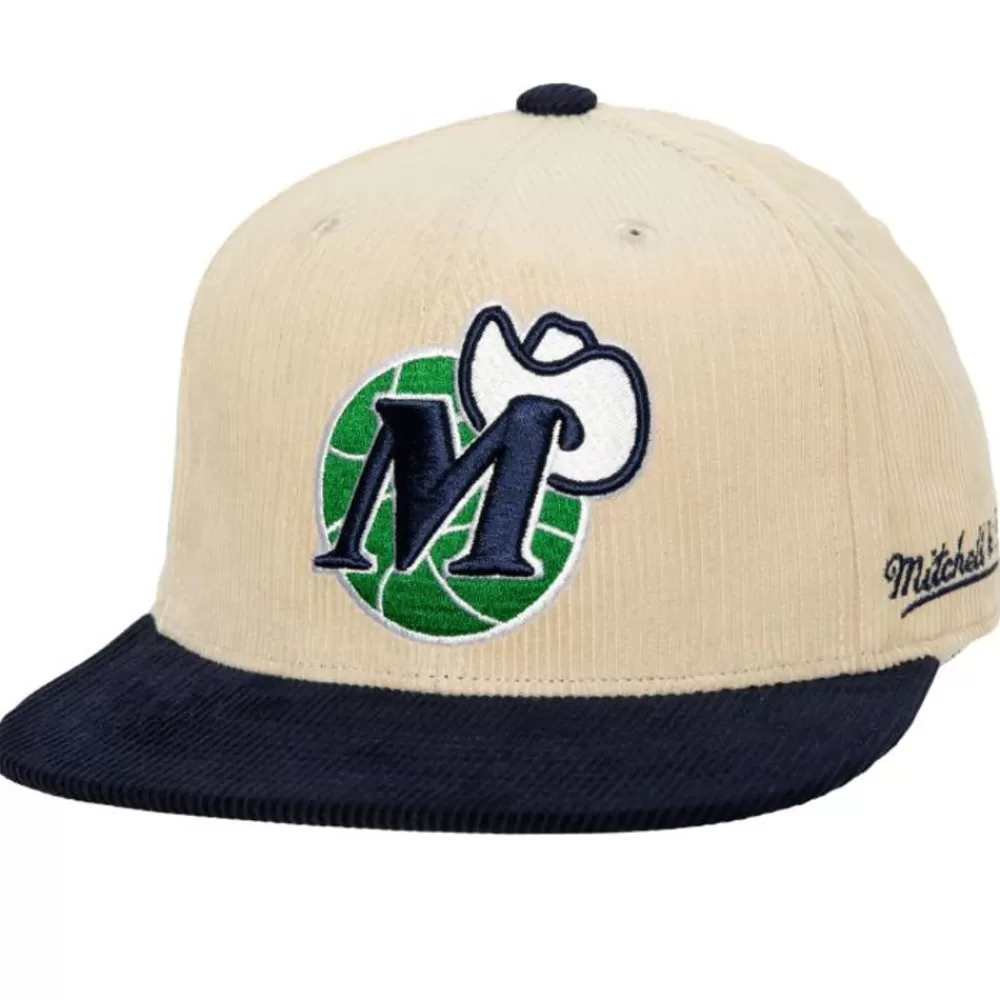 Headwear Mitchell & Ness -2 Tone Team Cord Fitted Hwc Dallas Mavericks