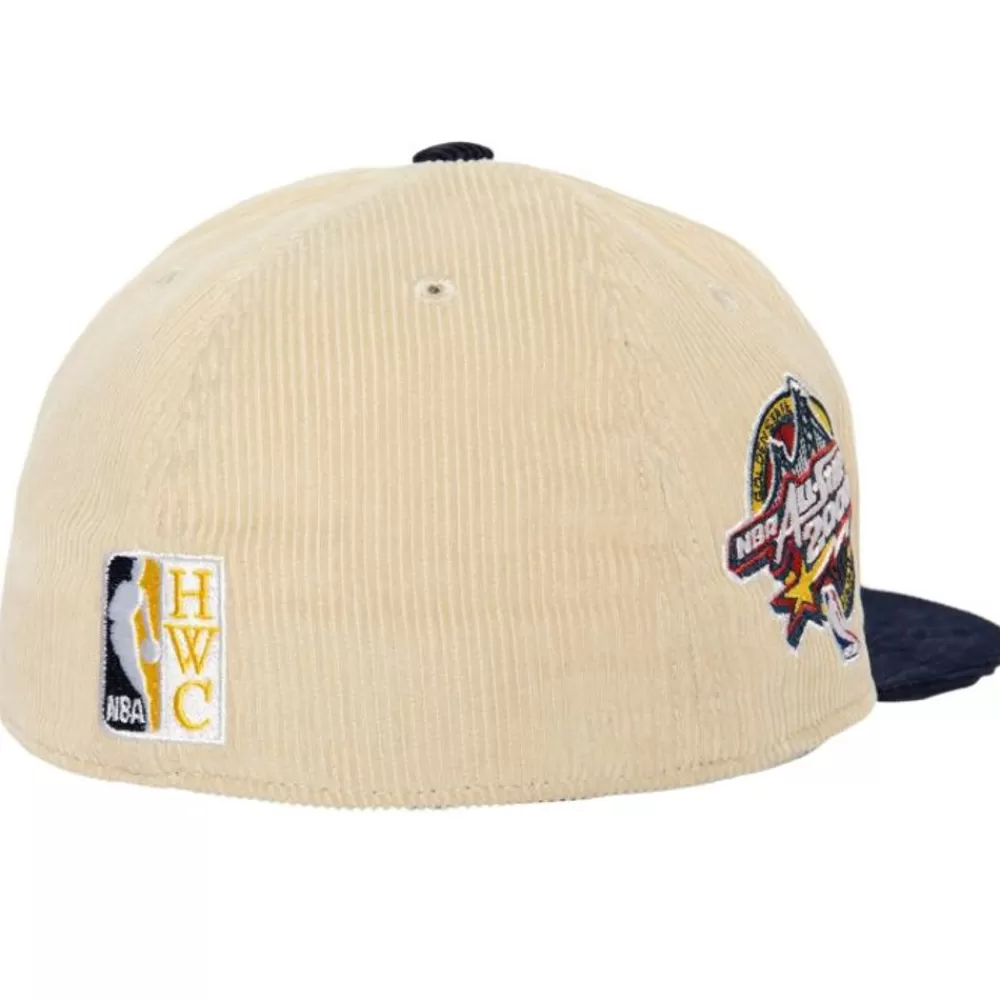 Headwear Mitchell & Ness -2 Tone Team Cord Fitted Hwc Golden State Warriors