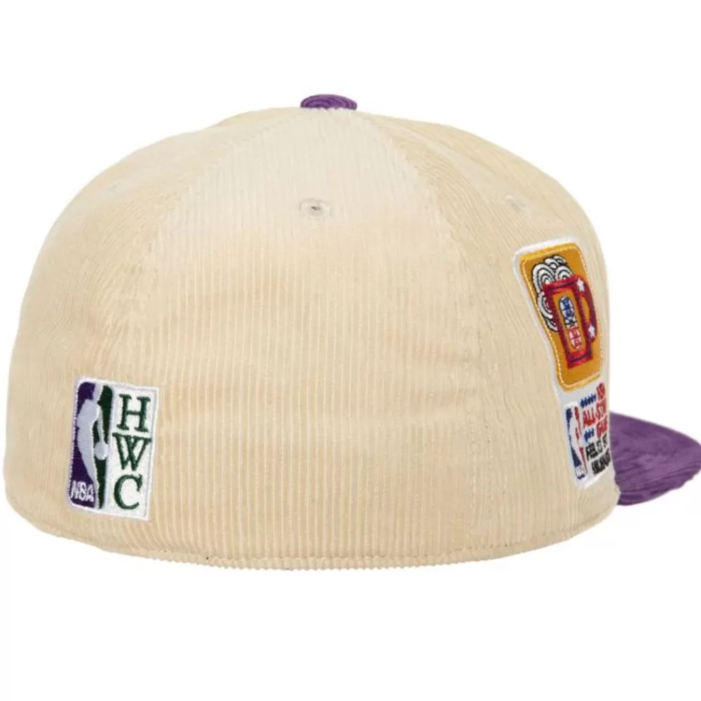 Headwear Mitchell & Ness -2 Tone Team Cord Fitted Hwc Milwaukee Bucks