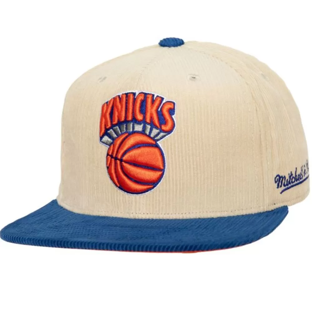 Headwear Mitchell & Ness -2 Tone Team Cord Fitted Hwc New York Knicks