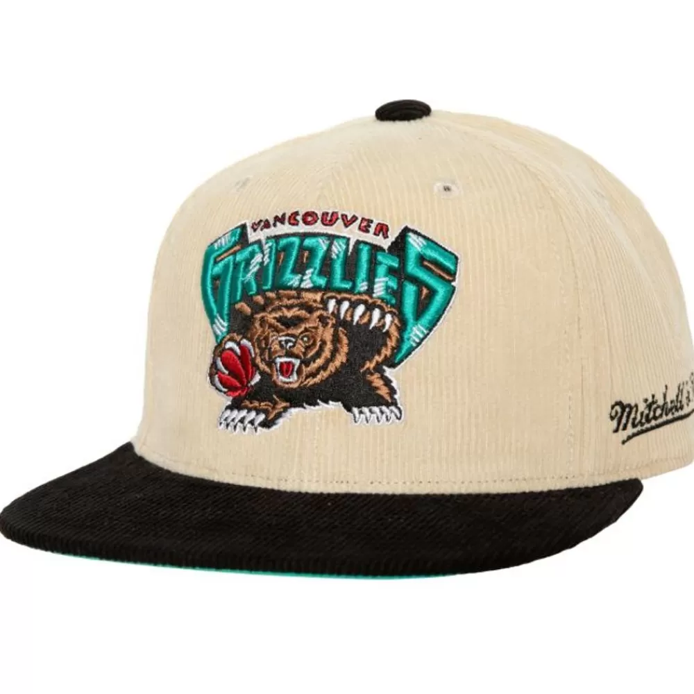 Headwear Mitchell & Ness -2 Tone Team Cord Fitted Hwc Vancouver Grizzlies