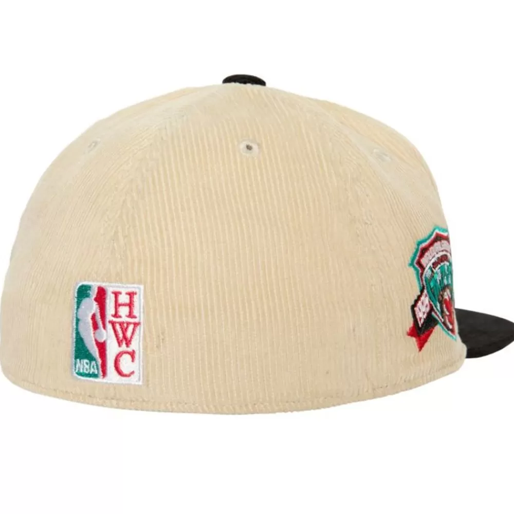 Headwear Mitchell & Ness -2 Tone Team Cord Fitted Hwc Vancouver Grizzlies