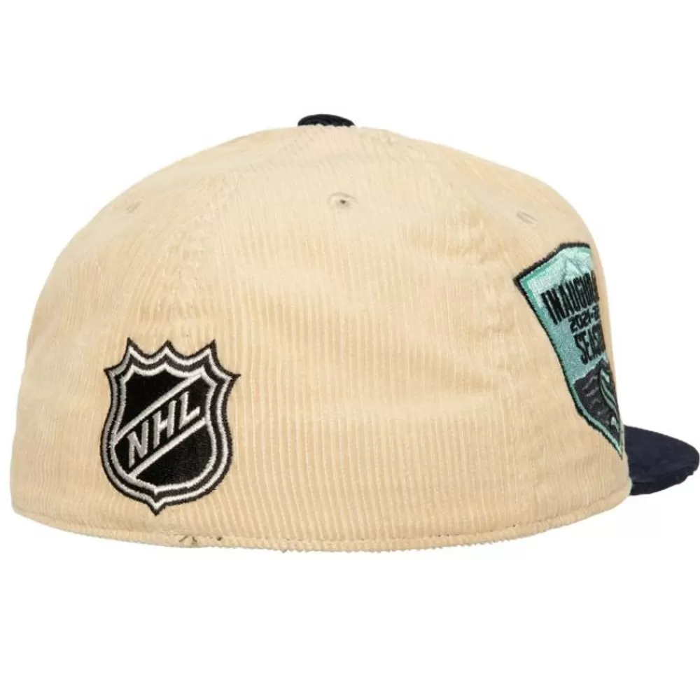 Headwear Mitchell & Ness -2 Tone Team Cord Fitted Seattle Kraken