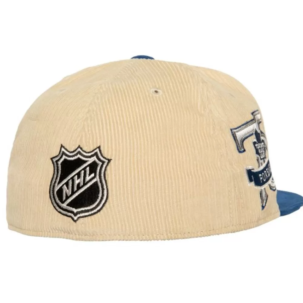 Headwear Mitchell & Ness -2 Tone Team Cord Fitted Toronto Maple Leafs
