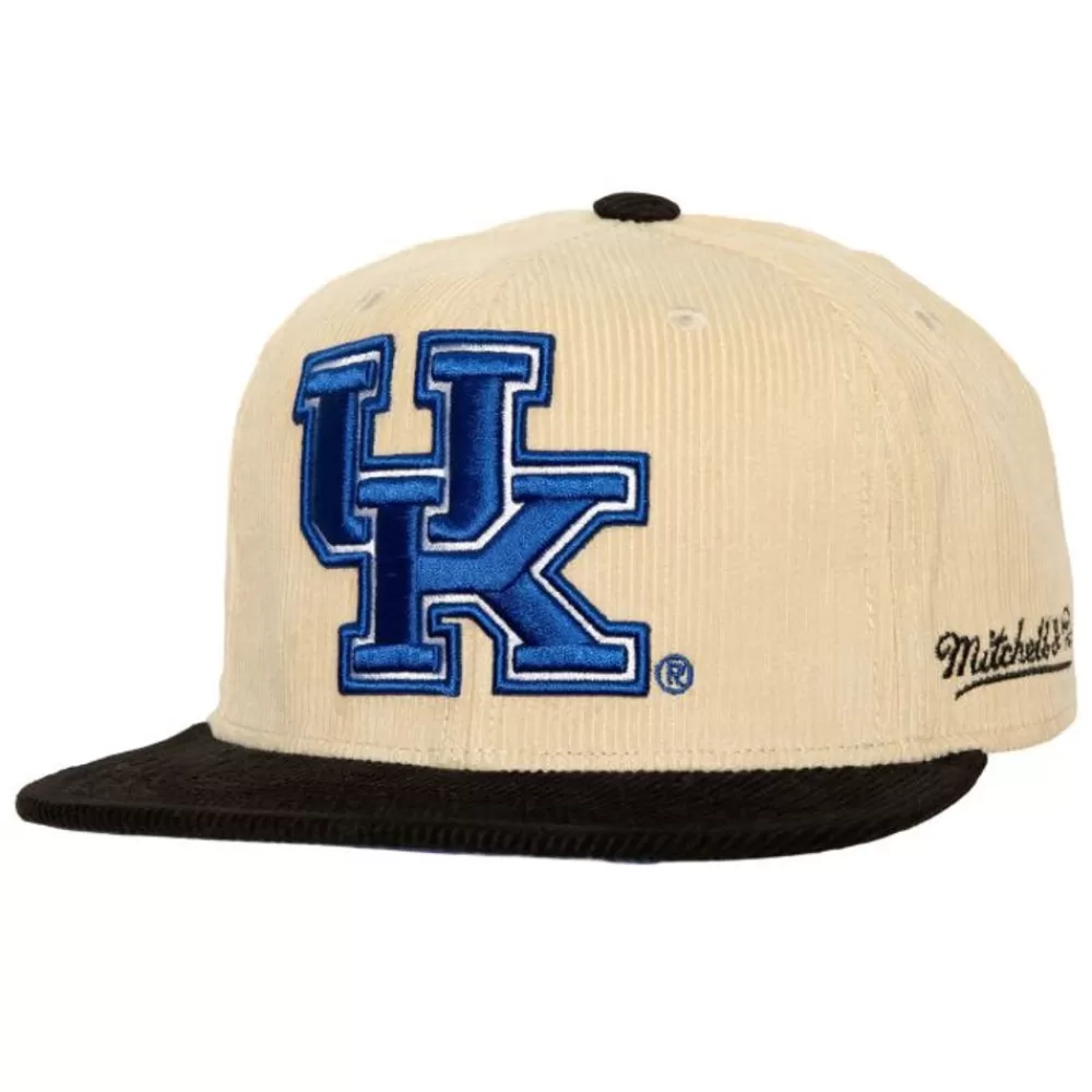 Headwear Mitchell & Ness -2 Tone Team Cord Fitted University Of Kentucky