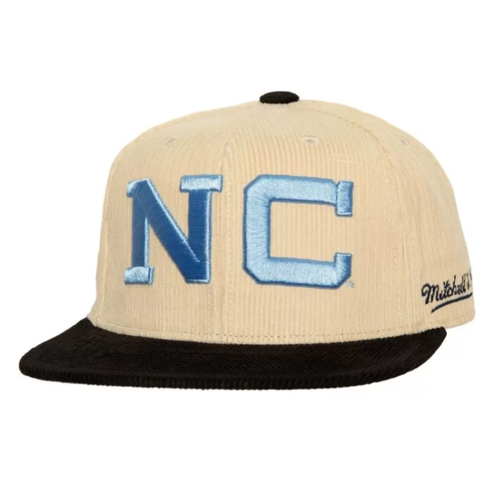 Headwear Mitchell & Ness -2 Tone Team Cord Fitted University Of North Carolina