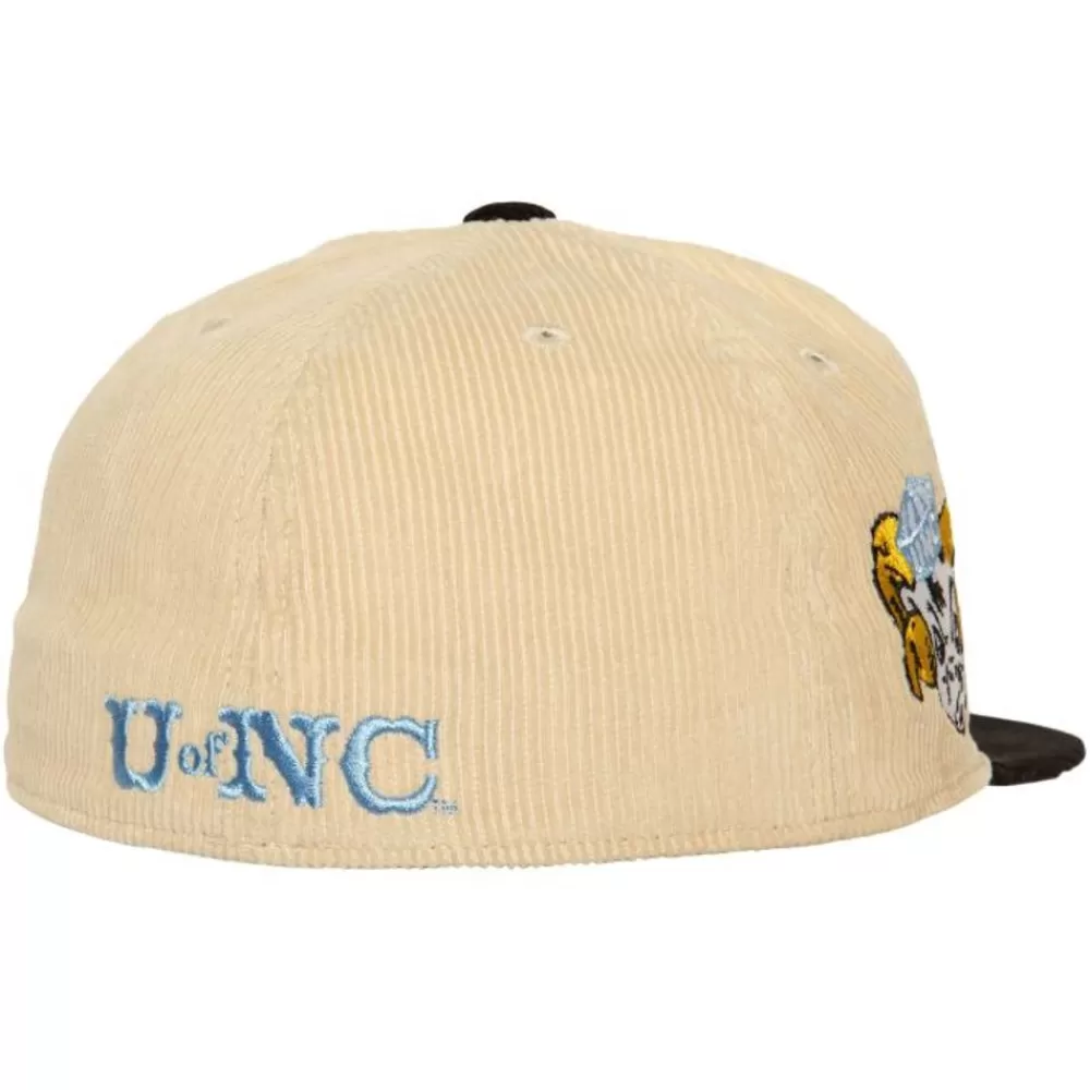 Headwear Mitchell & Ness -2 Tone Team Cord Fitted University Of North Carolina