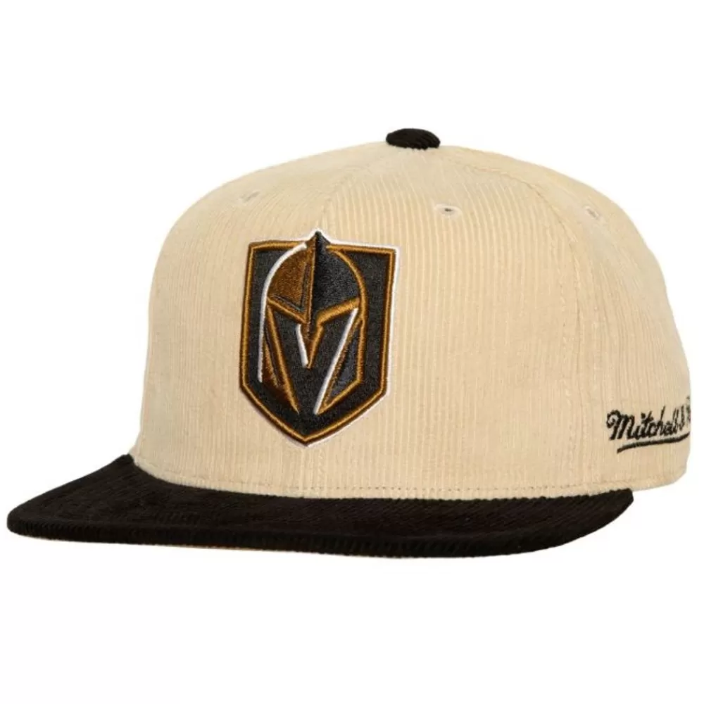 Headwear Mitchell & Ness -2 Tone Team Cord Fitted Vegas Golden Knights