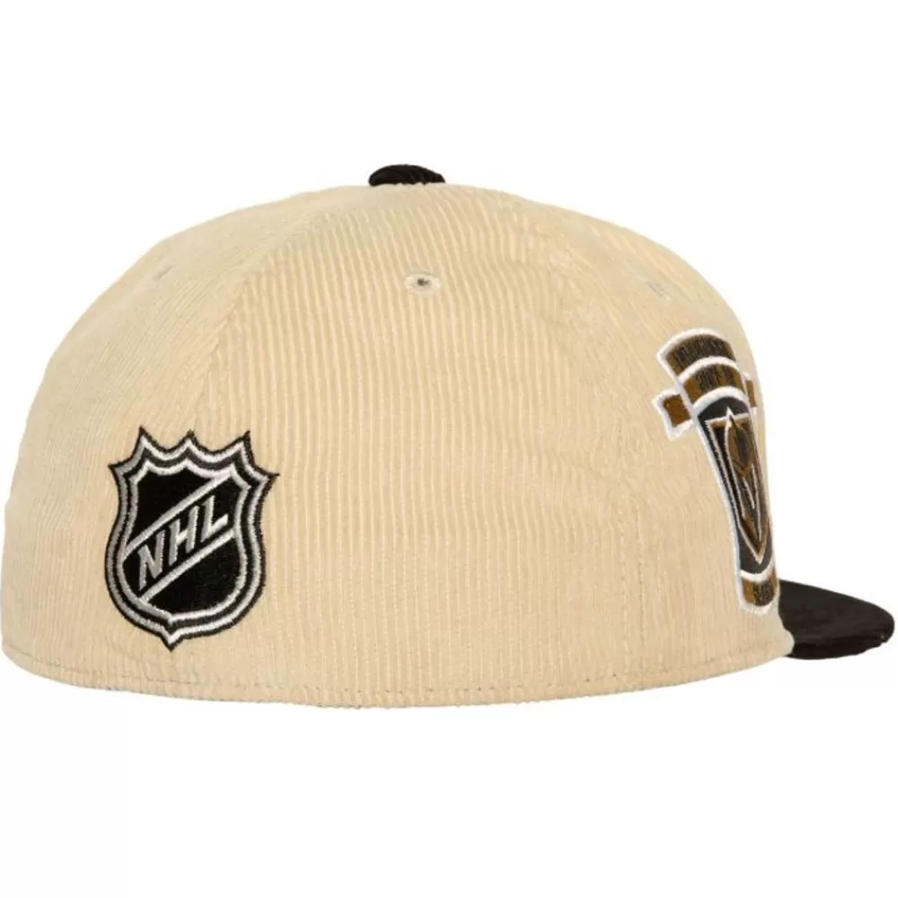 Headwear Mitchell & Ness -2 Tone Team Cord Fitted Vegas Golden Knights