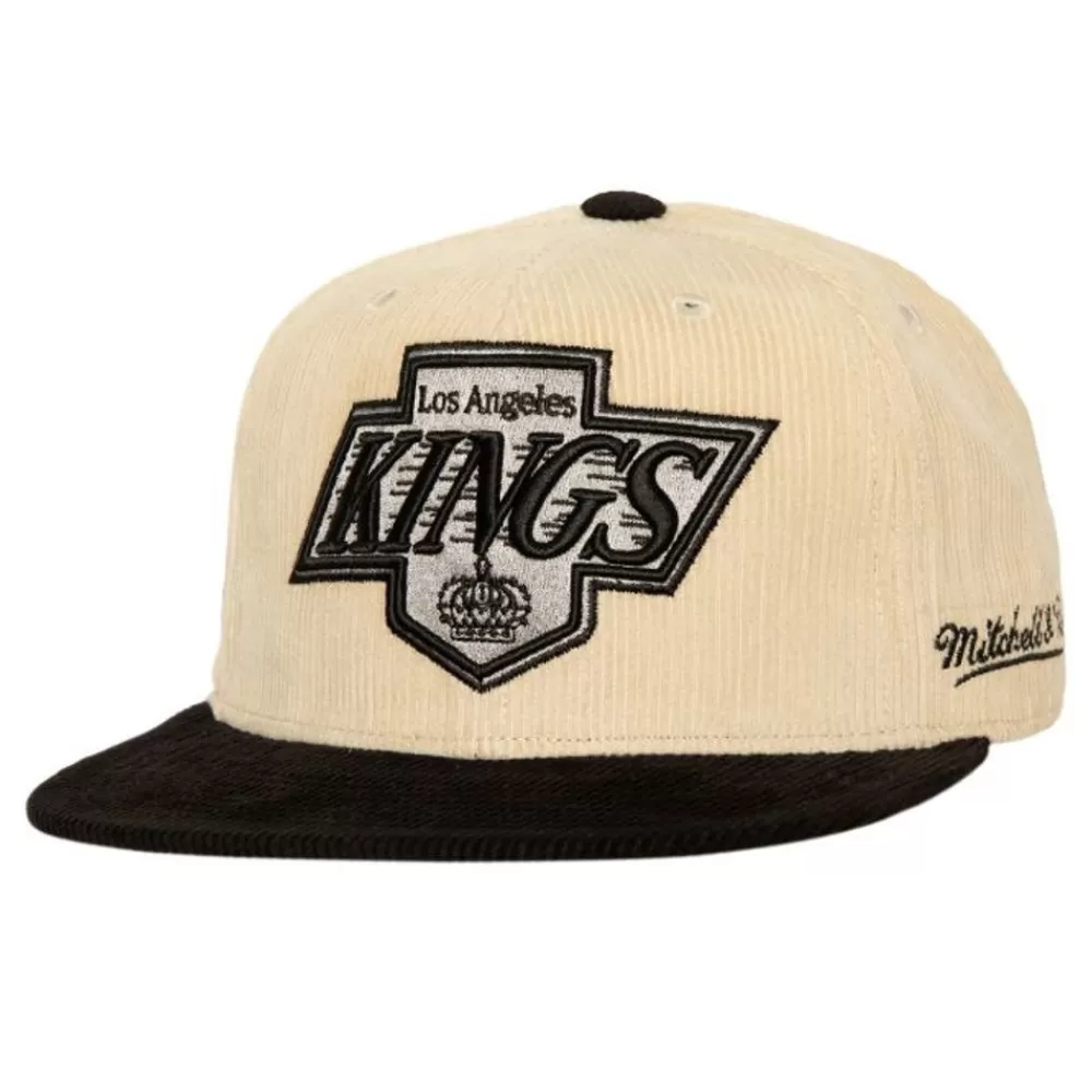 Headwear Mitchell & Ness -2 Tone Team Cord Fitted Vntg Los Angeles Kings