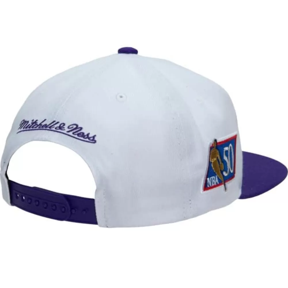 Headwear Mitchell & Ness -50Th Anniversary Snapback Hwc Los Angeles Lakers