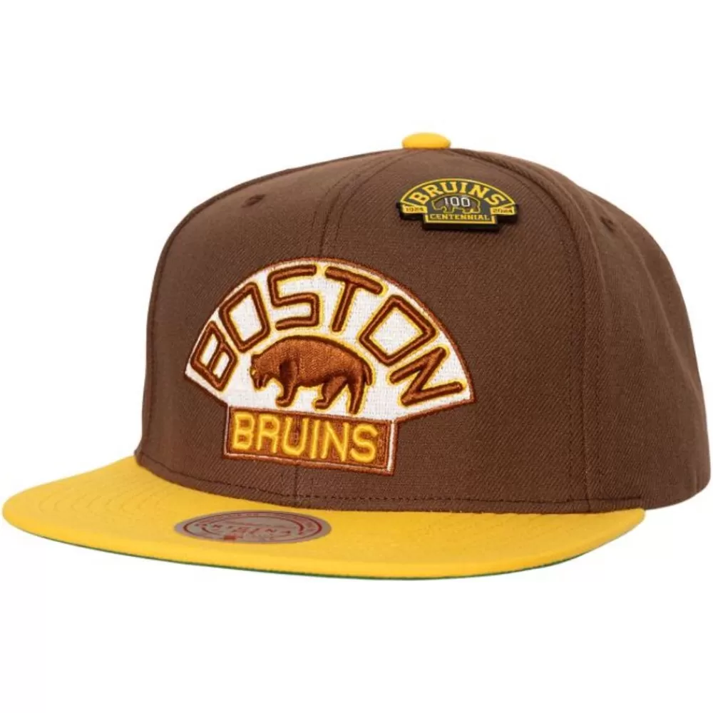 Headwear Mitchell & Ness -60Th Snapback Boston Bruins