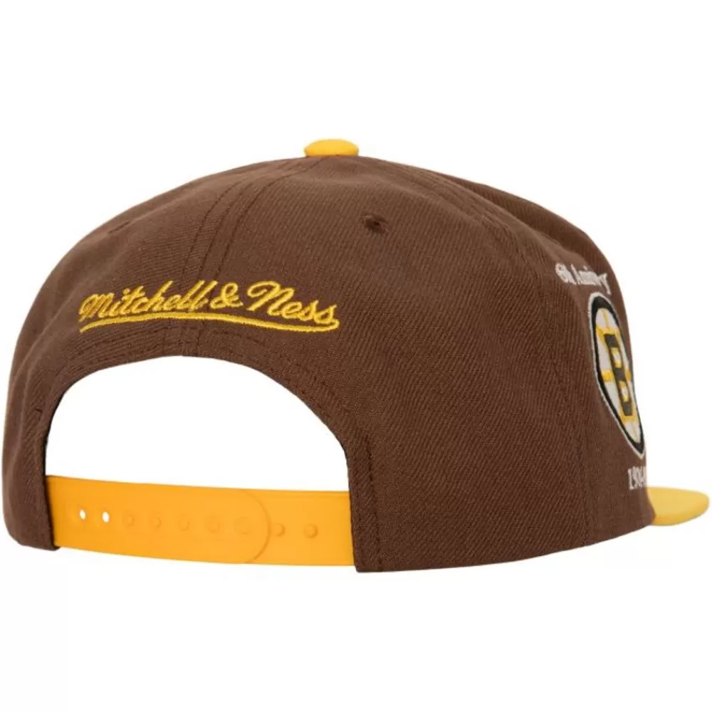 Headwear Mitchell & Ness -60Th Snapback Boston Bruins