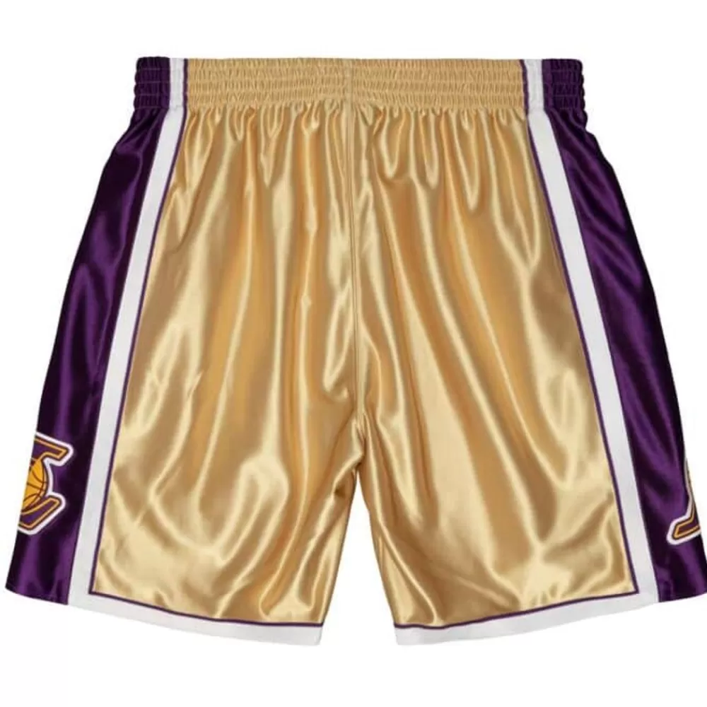 Shorts Mitchell & Ness -75Th Anniversary Gold Swingman Los Angeles Lakers 2009-10 Shorts