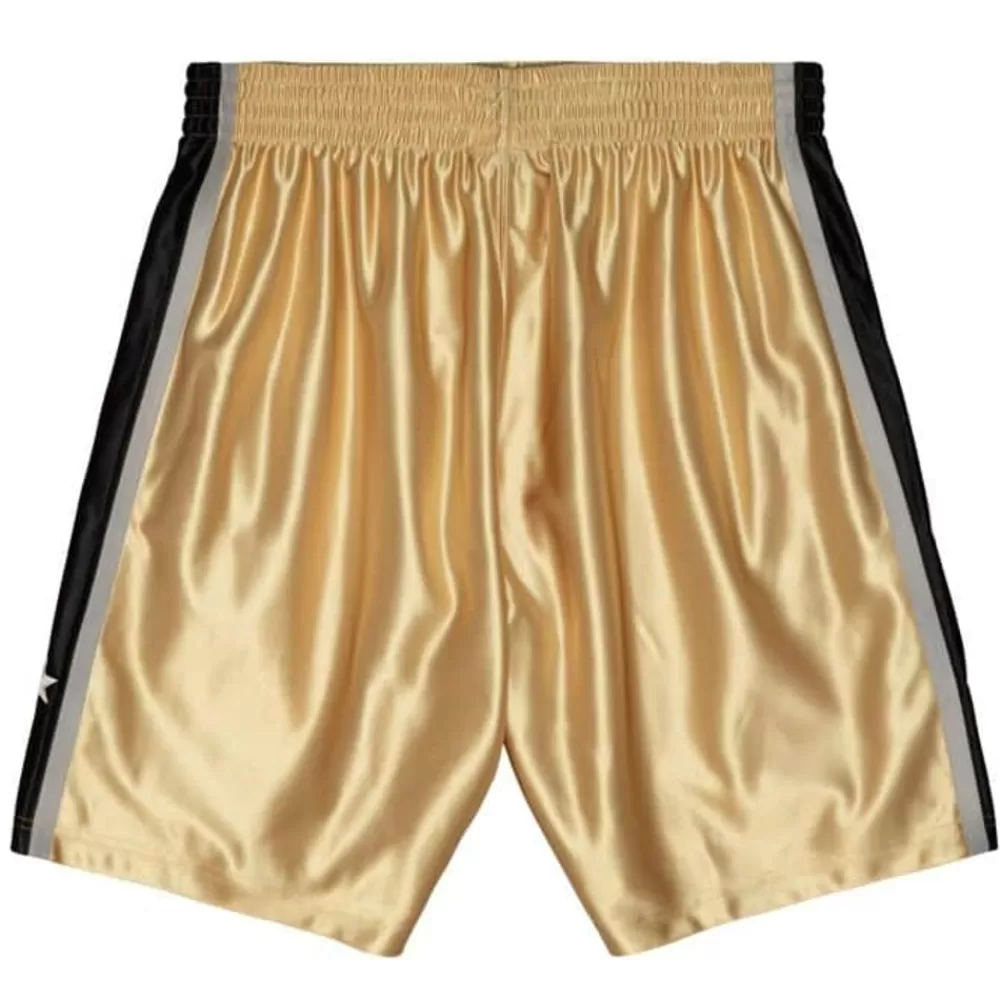 Shorts Mitchell & Ness -75Th Anniversary Gold Swingman San Antonio Spurs 1998-99 Shorts