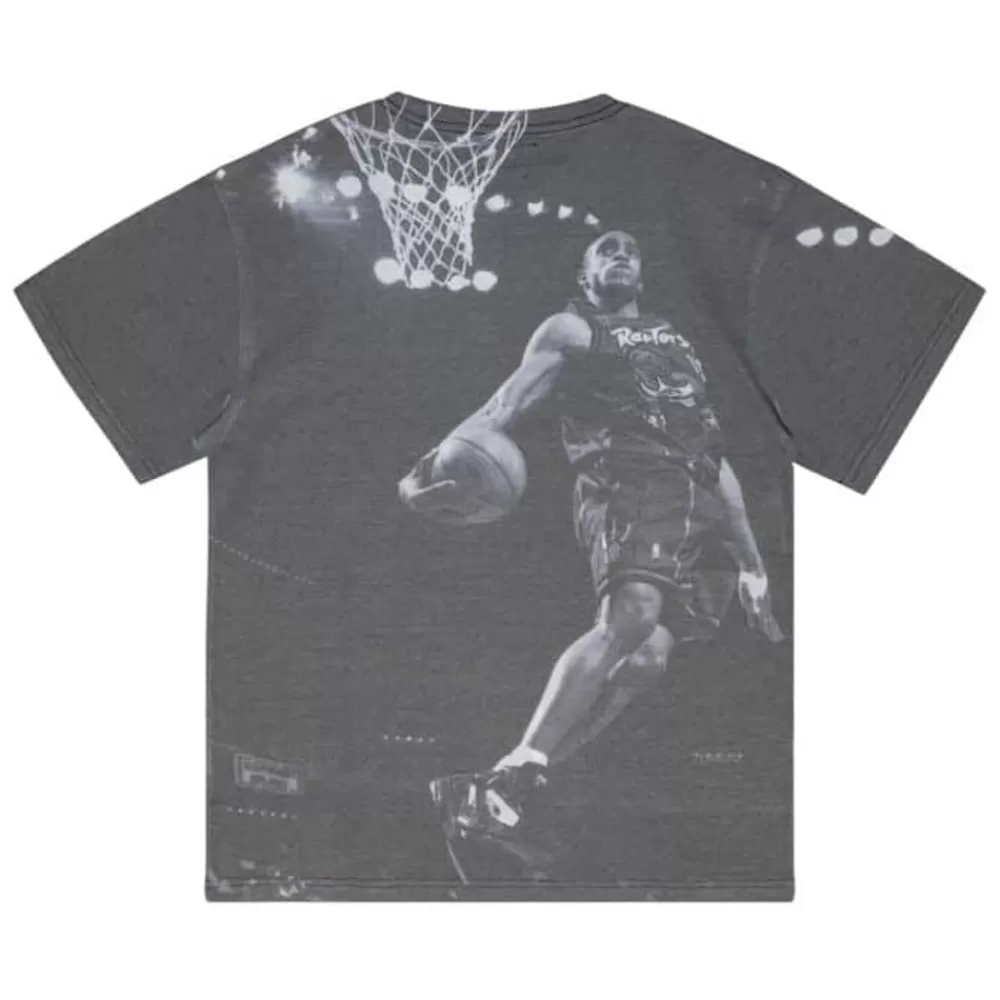 Apparel Mitchell & Ness T-Shirts & Tops-Above The Rim Sublimated Ss Tee Toronto Raptors Vince Carter