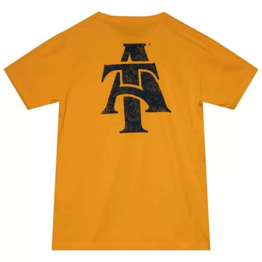 Apparel Mitchell & Ness T-Shirts & Tops-Aggie Tee North Carolina A&T University