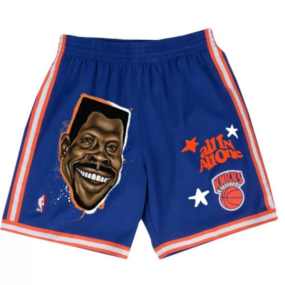 Shorts Mitchell & Ness -All In All One Shorts New York Knicks Patrick Ewing
