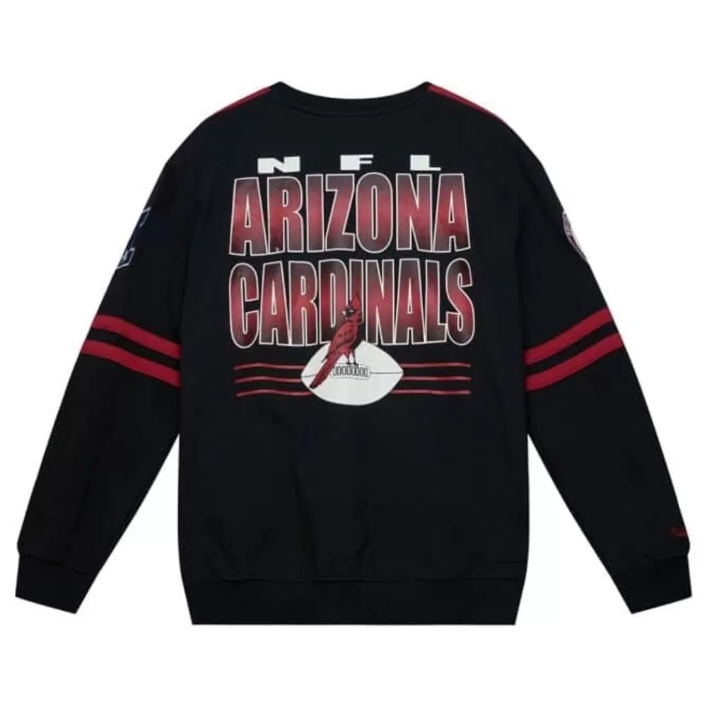 Apparel Mitchell & Ness T-Shirts & Tops-All Over Crew 2.0 Arizona Cardinals