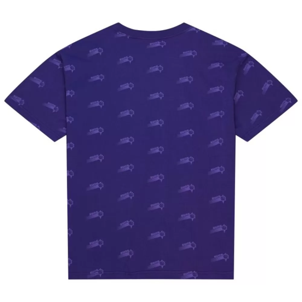 Apparel Mitchell & Ness T-Shirts & Tops-Aop S/S Top Phoenix Suns