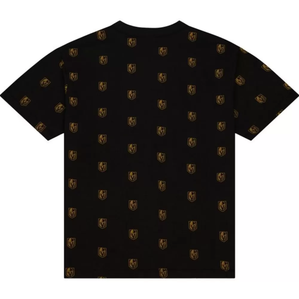Apparel Mitchell & Ness T-Shirts & Tops-Aop S/S Top Vegas Golden Knights