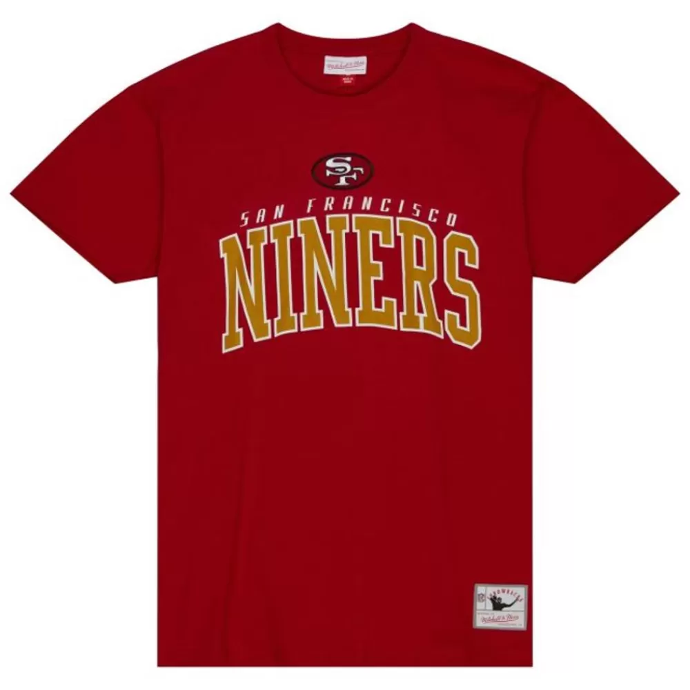 Apparel Mitchell & Ness T-Shirts & Tops-Arch Tee San Francisco 49Ers