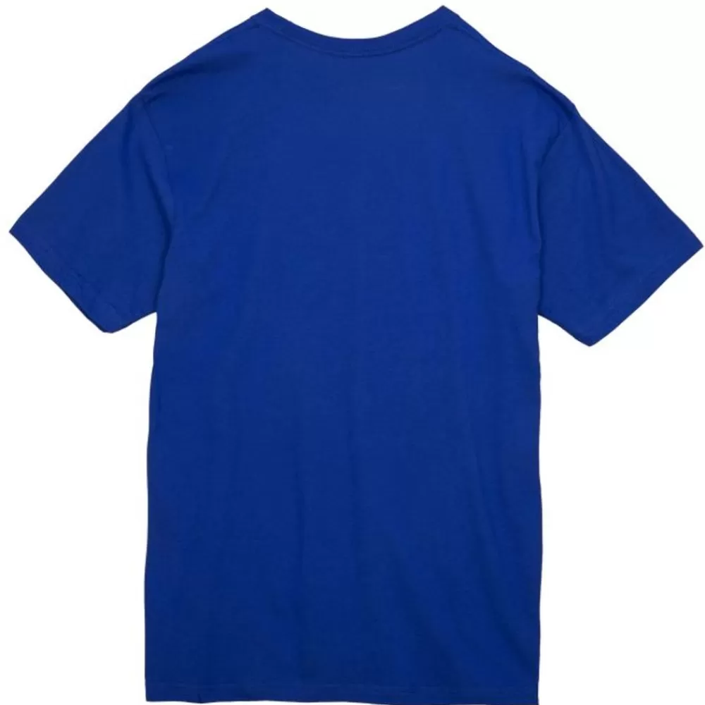 Apparel Mitchell & Ness T-Shirts & Tops-Arched Logo Slub Tee Chicago Cubs
