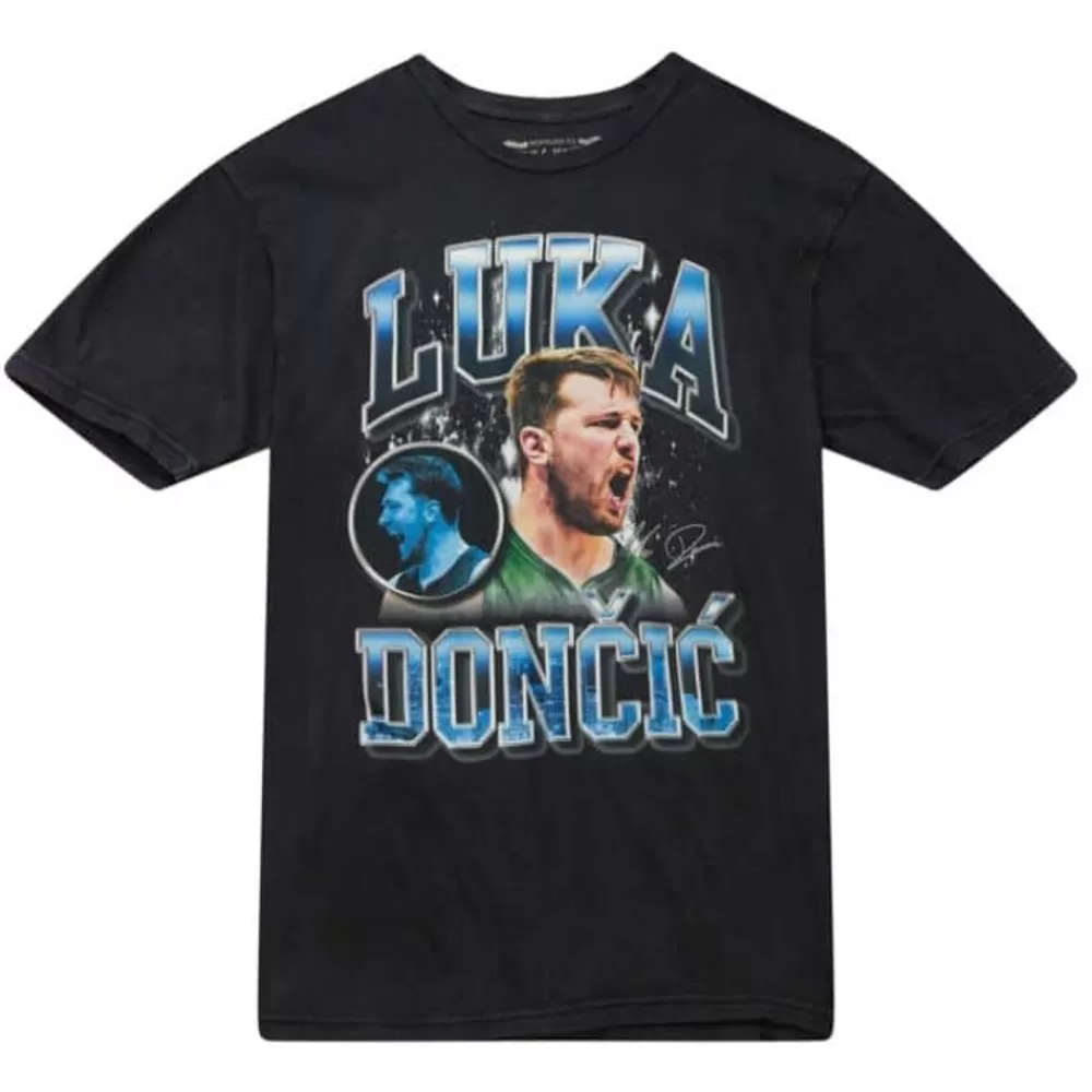 Apparel Mitchell & Ness T-Shirts & Tops-Asg Concert Tee Players Association Luka Doncic