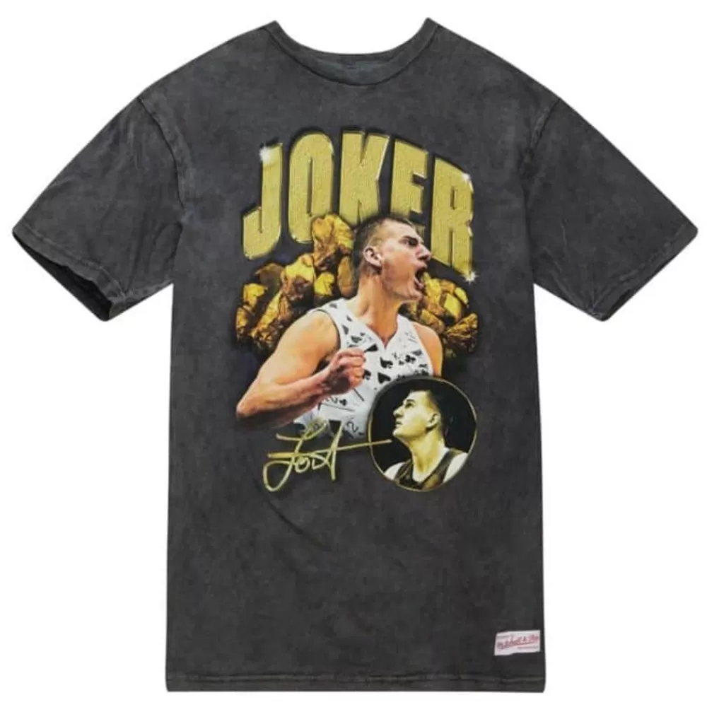 Apparel Mitchell & Ness T-Shirts & Tops-Asg Concert Tee Players Association Nikola Jokic
