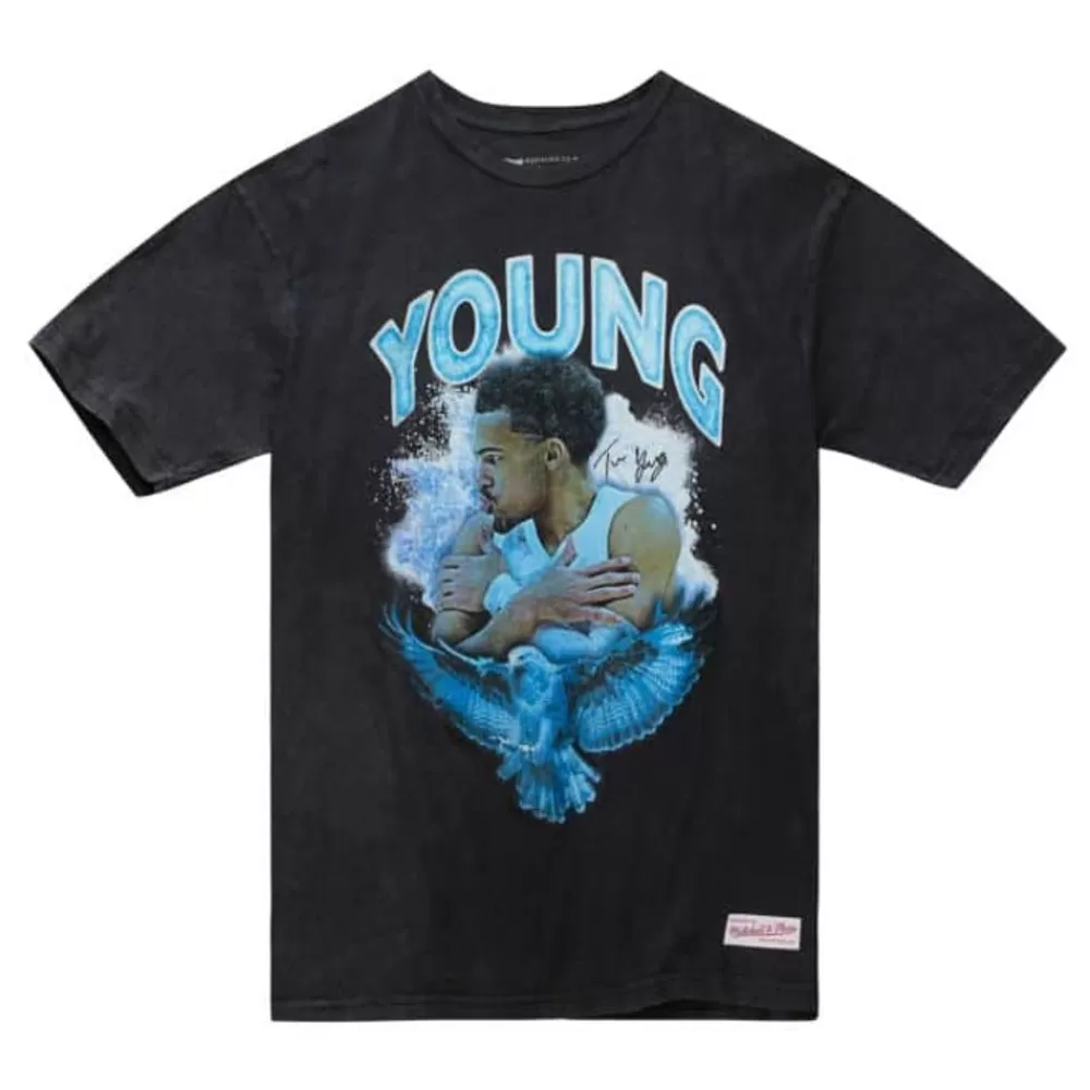 Apparel Mitchell & Ness T-Shirts & Tops-Asg Concert Tee Players Association Trae Young
