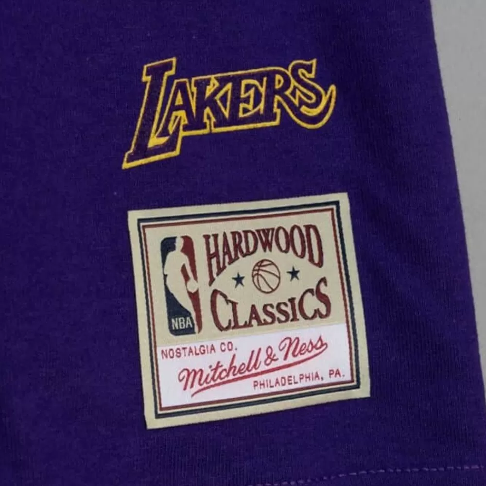 Apparel Mitchell & Ness T-Shirts & Tops-Asian Heritage Ss Tee 5.0 Los Angeles Lakers