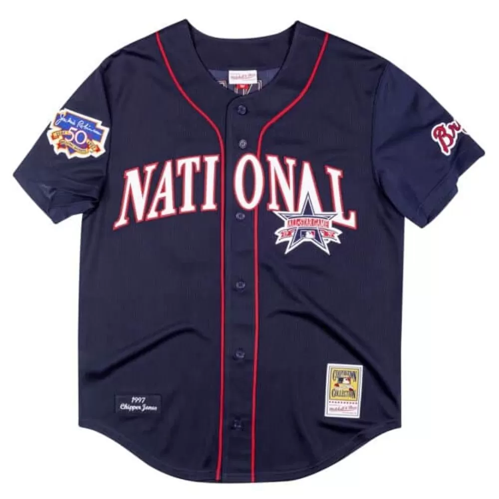 Jerseys Mitchell & Ness -Authentic Chipper Jones All-Star National League 1997 Jersey