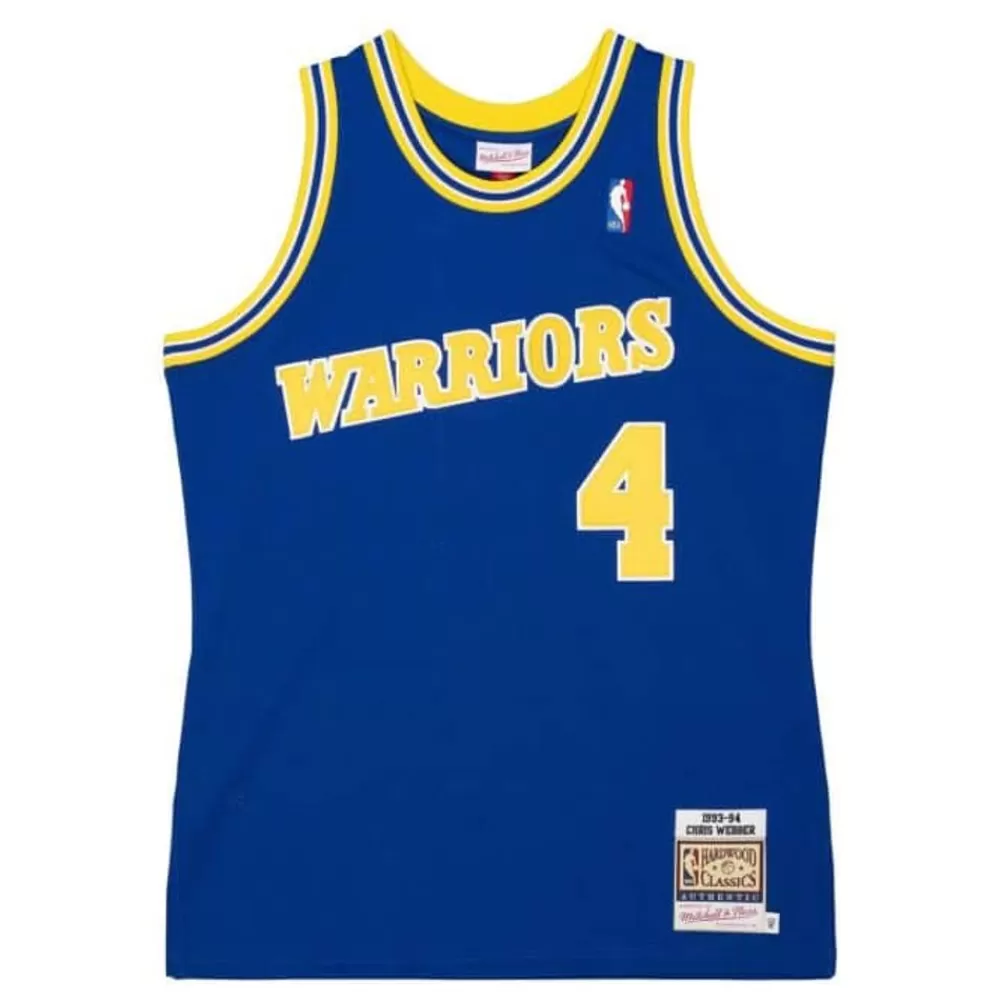 Jerseys Mitchell & Ness -Authentic Chris Webber Golden State Warriors 1993-94 Jersey