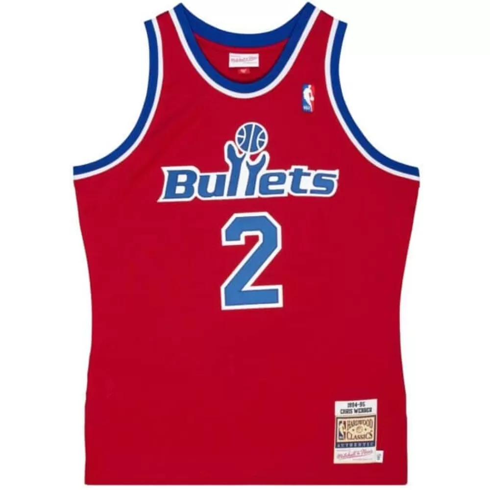 Jerseys Mitchell & Ness -Authentic Chris Webber Washington Bullets 1994-95 Jersey