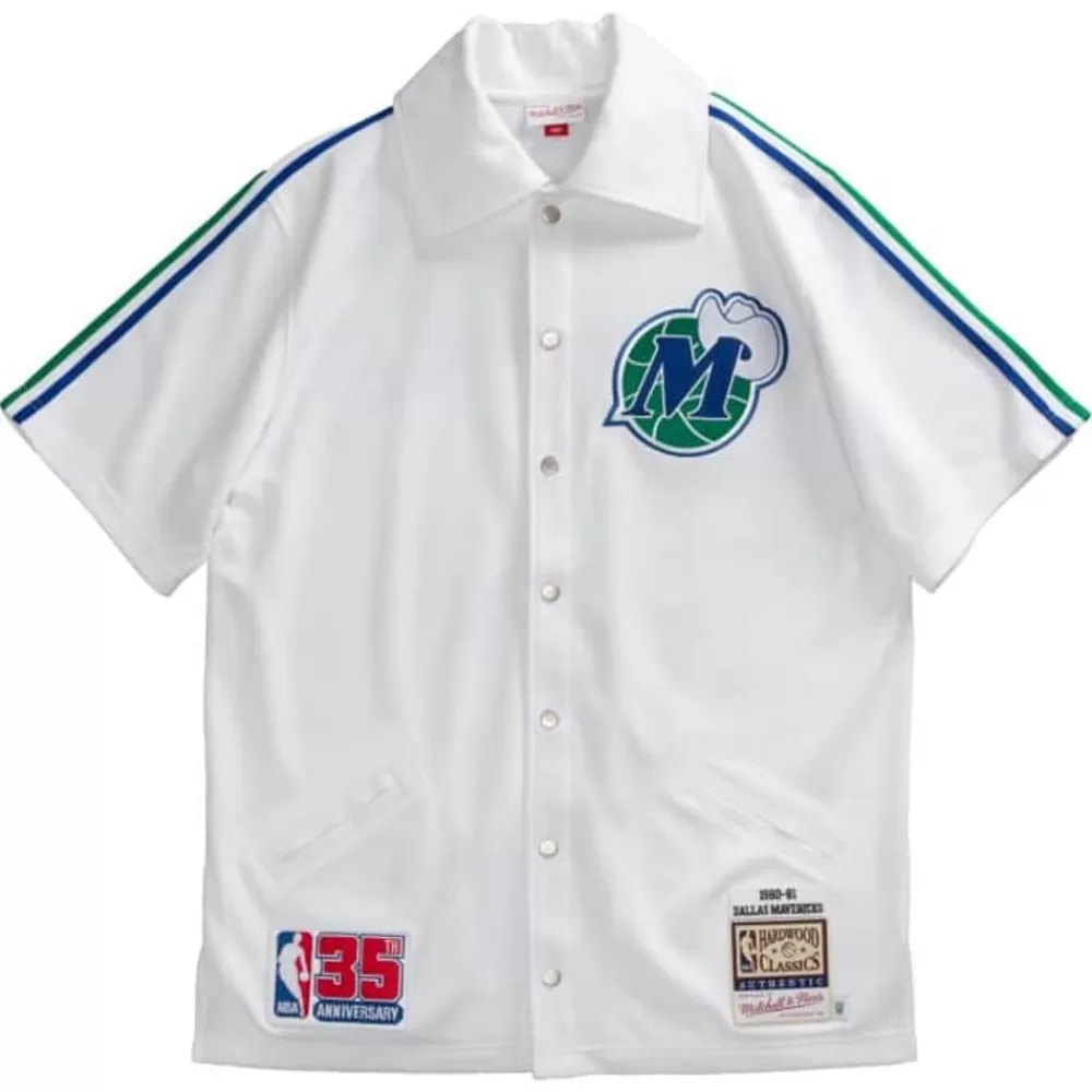 Jerseys Mitchell & Ness -Authentic Dallas Mavericks 1980-81 Shooting Shirt