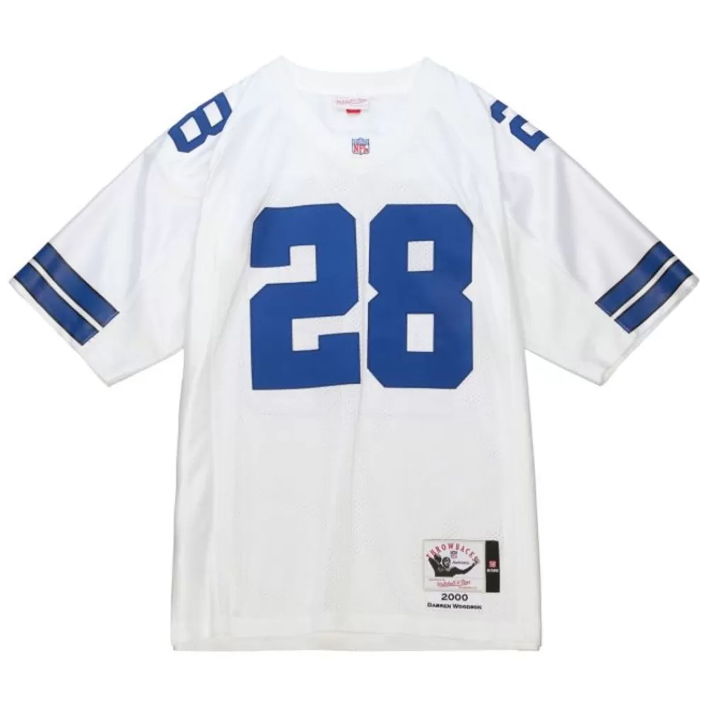 Jerseys Mitchell & Ness -Authentic Darren Woodson Dallas Cowboys White 2000 Jersey