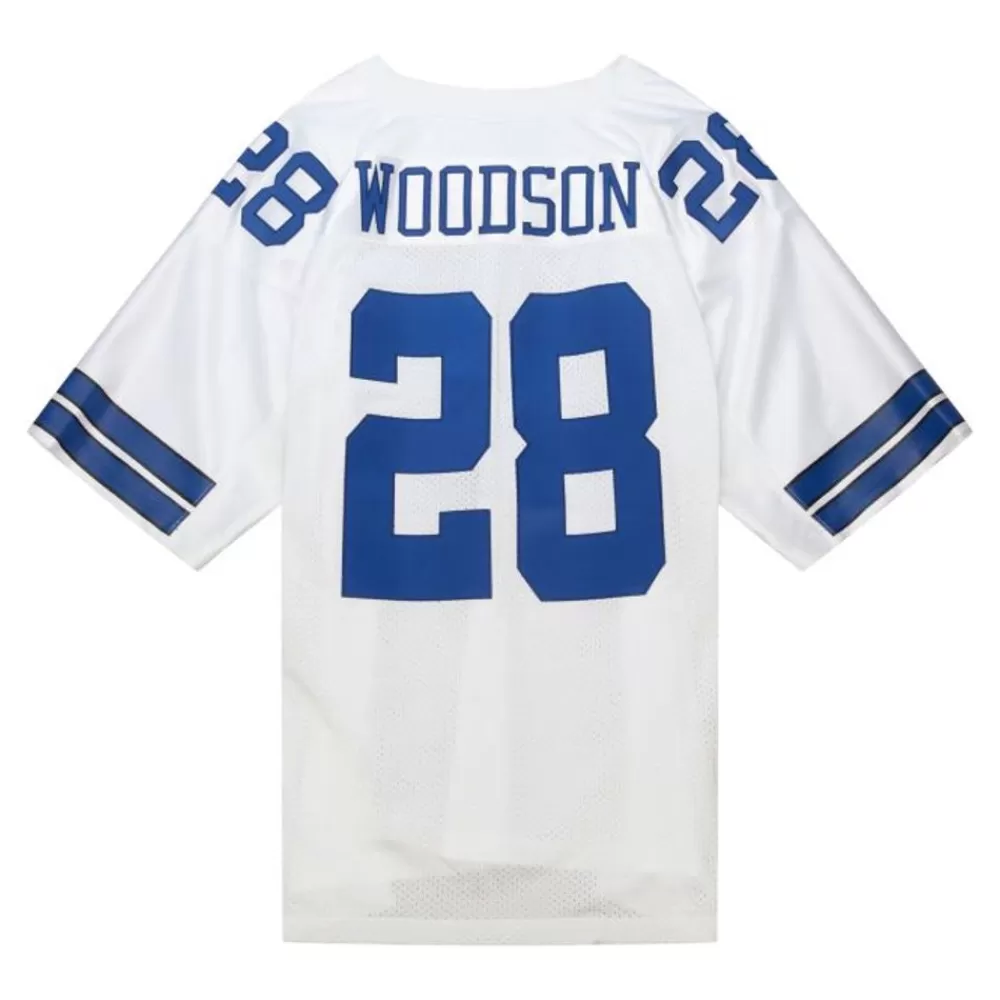 Jerseys Mitchell & Ness -Authentic Darren Woodson Dallas Cowboys White 2000 Jersey