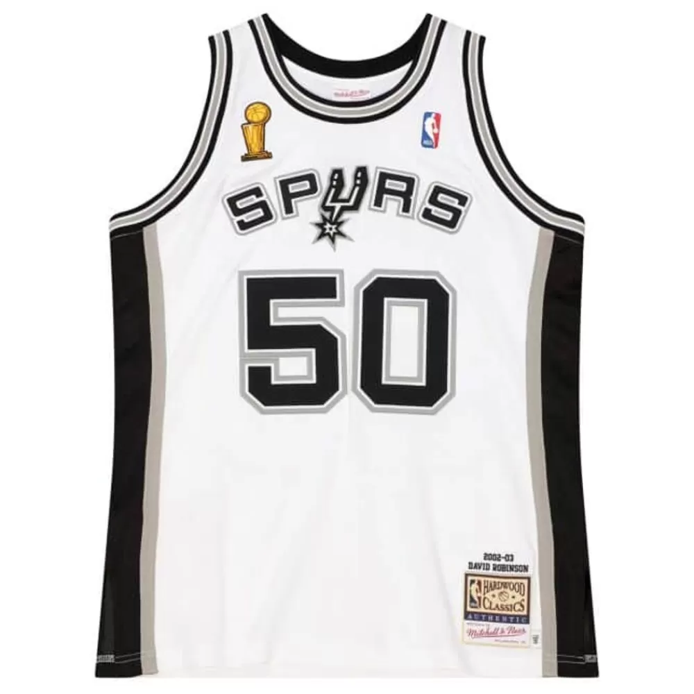 Jerseys Mitchell & Ness -Authentic David Robinson San Antonio Spurs Finals 2002-03 Jersey