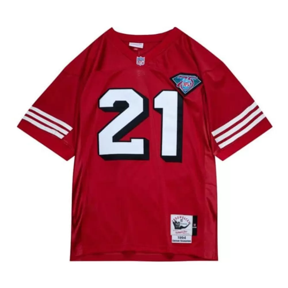 Jerseys Mitchell & Ness -Authentic Deion Sanders San Francisco 49Ers 1994 Jersey