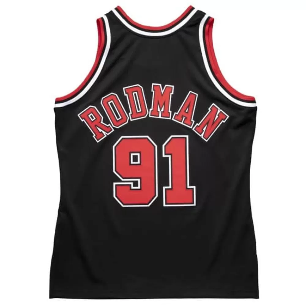 Jerseys Mitchell & Ness -Authentic Dennis Rodman Chicago Bulls Alternate 1997-98 Jersey