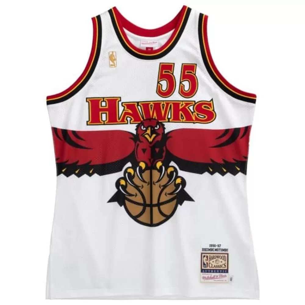 Jerseys Mitchell & Ness -Authentic Dikembe Mutombo Atlanta Hawks 1996-97 Jersey